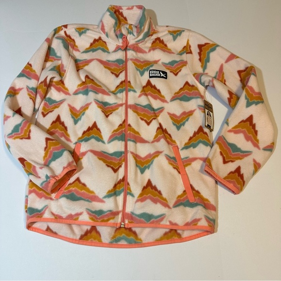 Eddie Bauer girls quest fleece jacket - Picture 1 of 7